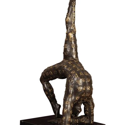 ADM - Bronze sculpture 'Zodiac' - Bronze color - 55.5 x 25 x 20 cm