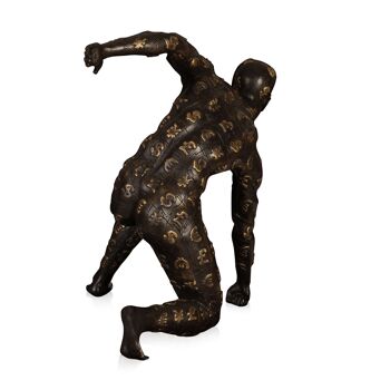 ADM - Sculpture en bronze 'Denier' - Couleur bronze - 30 x 28,5 x 19 cm 7