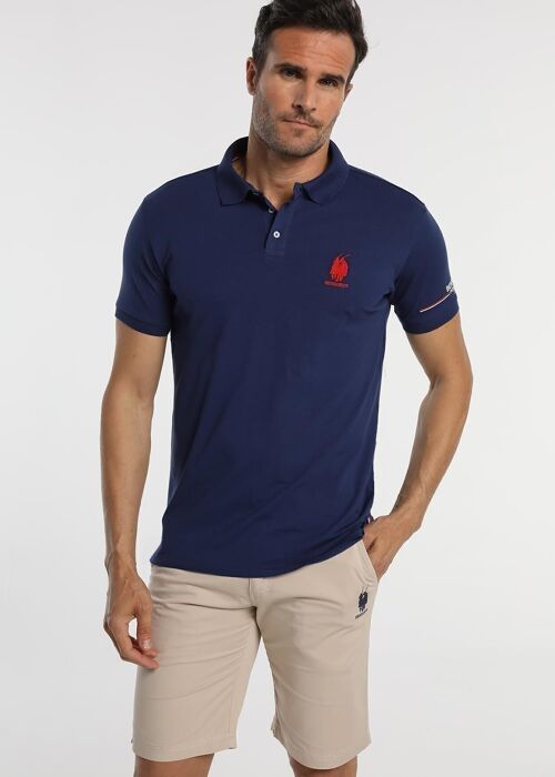 BENDORFF  Poles for Mens in Summer 20 | 100% COTTON | Blue 268