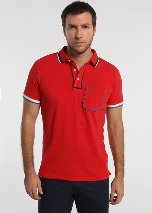 BENDORFF Poles for Mens in Summer 20 | 100% COTTON | Red