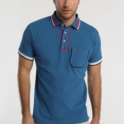 BENDORFF Poles for Mens in Summer 20 | 100% COTTON | Blue - 2654