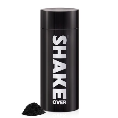 SHAKE OVER ZINC-ENRICHED HAIR FIBERS BLACK