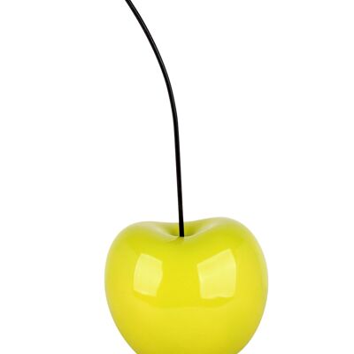ADM - 'Cherry' resin sculpture - Yellow color - 54 x 22 x 18 cm