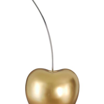 ADM - Large resin sculpture 'Big cherry' - Gold color - 66 x 27 x 24 cm