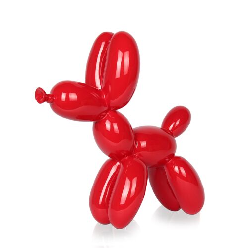 Buy wholesale ADM - Resin sculpture 'Small balloon dog' - Red color - 27 x  26 x 9.5 cm