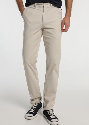 Pantalon BENDORFF pour homme en été 20 | 96% COTON 4% ÉLASTHANNE | Beige