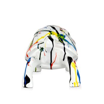 ADM - Sculpture en résine 'Tortue à facettes' - Couleur multicolore - 21 x 34 x 20 cm 2