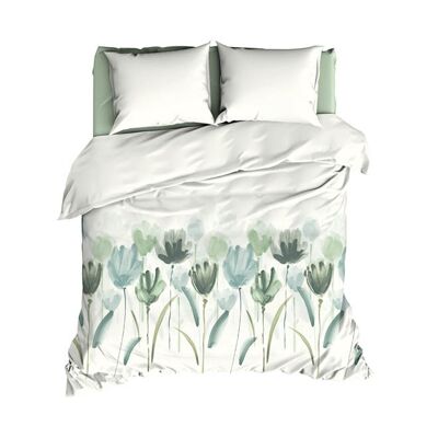 Romanette Duvet Cover Fiorito Green/Teal 200x220