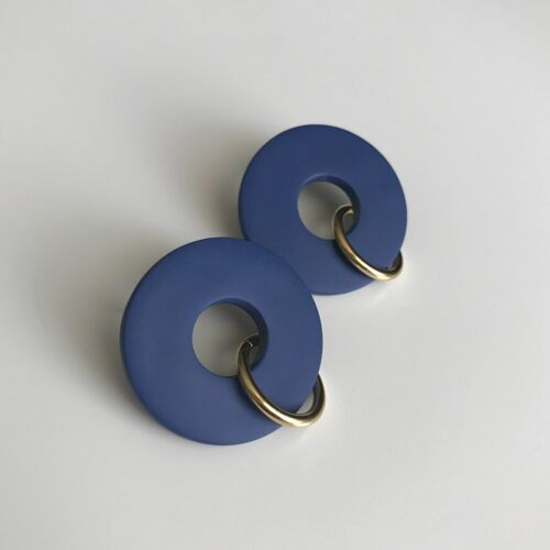 Boucles d'oreilles Syna - Bleu