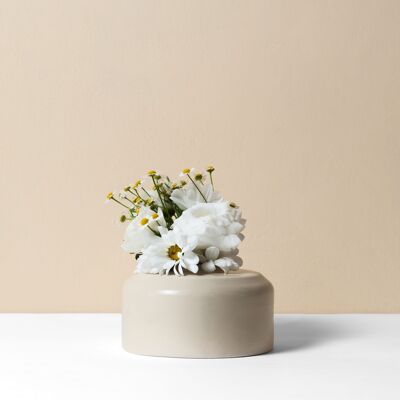 Ivory MIA Modular Ceramic Vase