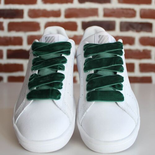 Lacets Verts en Velours - Idée cadeau de noël
