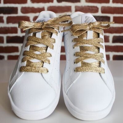 Golden laces - Original laces - Shoe laces Shoe jewelry - Original gift - Gift idea