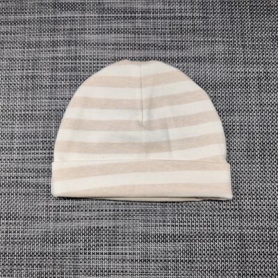 Natural Colored Organic Cotton Baby Hat