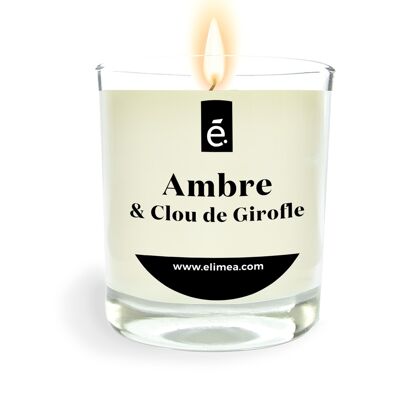 Bougie Parfumée Ambre & Clou de Girofle