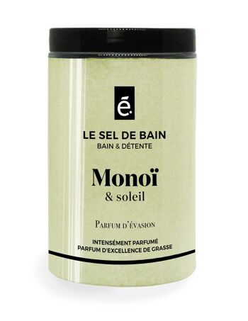 Sel de bain Monoï