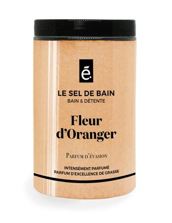 Sel de bain Fleur d'Oranger