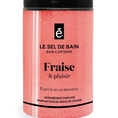 Sel de bain Fraise