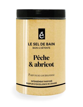 Sel de bain Pêche Abricot