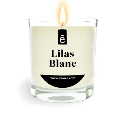 White Lilac Scented Candle