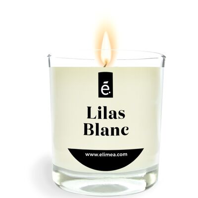 White Lilac Scented Candle