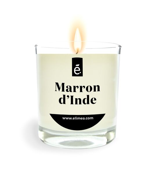 Bougie Parfumée Marron d'Inde