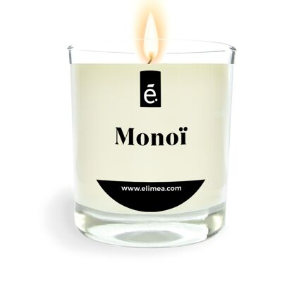 Monoi scented candle