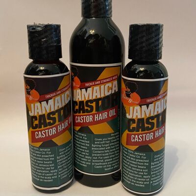 Pure 100% Jamaica Black Castor Oil - Large