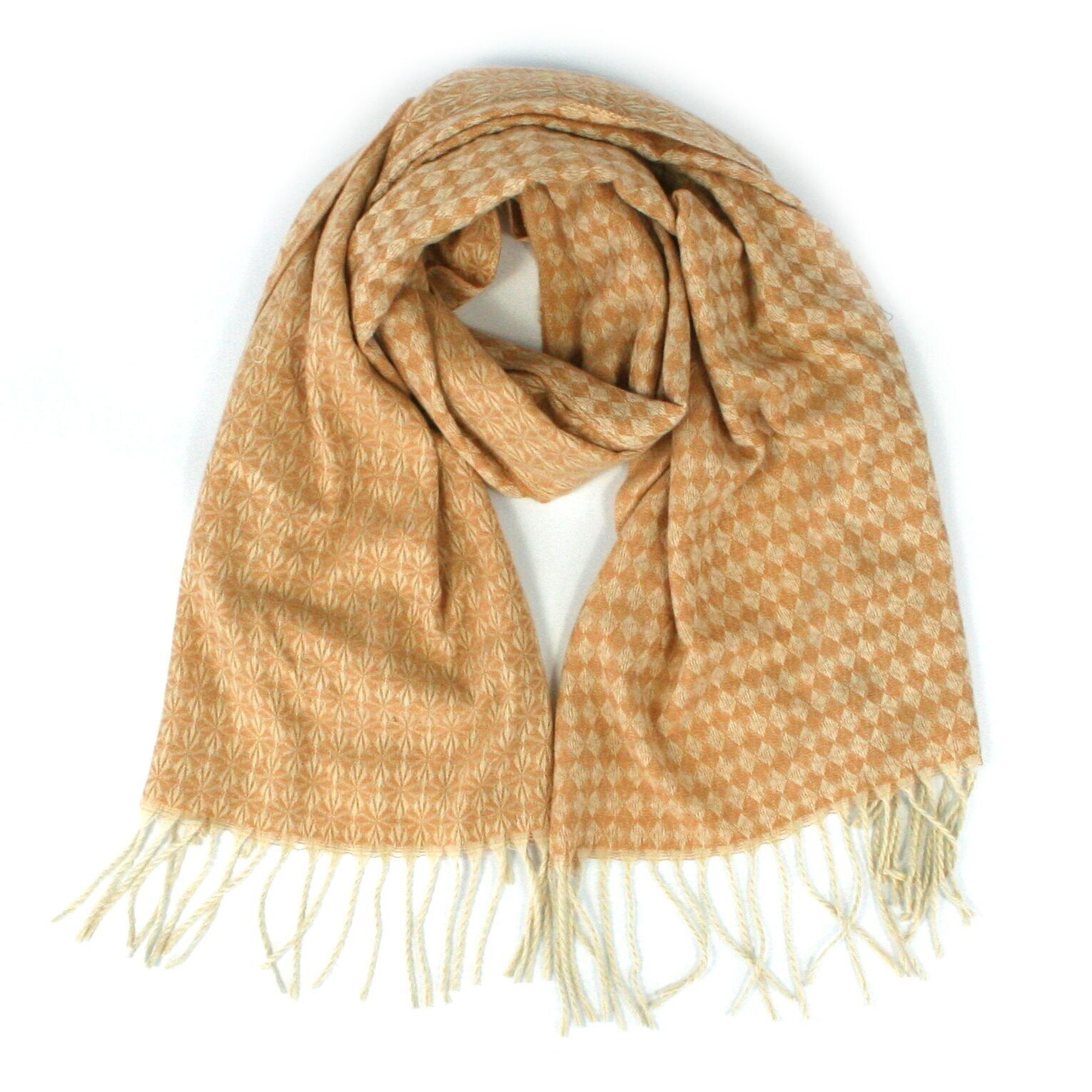 Wiltz - Coprispalle/scialle reversibile - Giallo (70x180 cm)