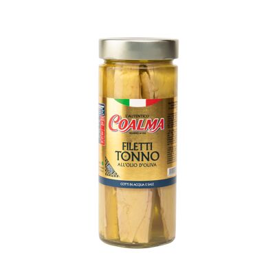 FILETTI DI TONNO ALL'LIO D'OLIVA 550 G