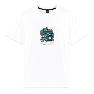 KONBINI tee white