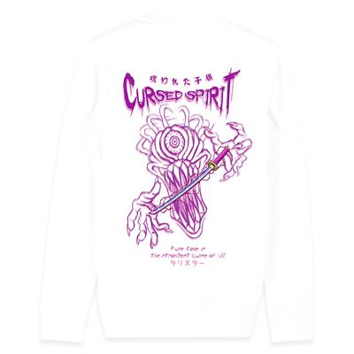 CURSED tee white