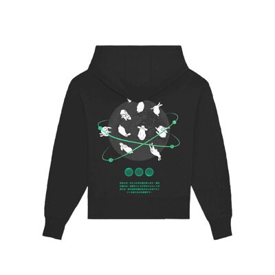 Hoodie Green orbit