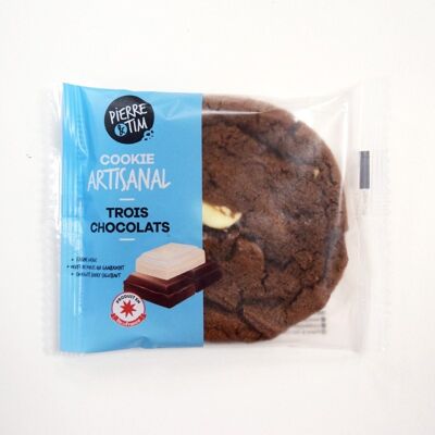 Bagged cookie - Three chocolates