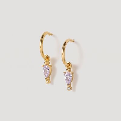 Pendientes Olivia Lavender