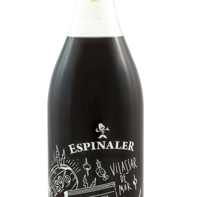 Vermut negro vintage ESPINALER 1L