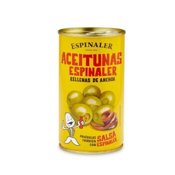 ESPINALER Olives Farcies Anchois 350gr 1