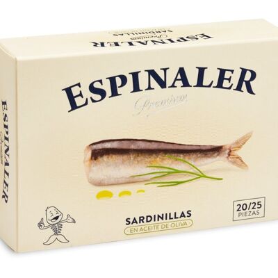 Sardines ESPINALER RR125 20/25 premium