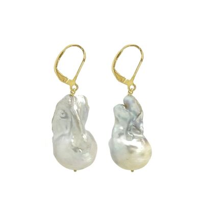 Barocco Pearl Earrings (Pair)