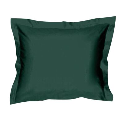 Cascina Colorini Tc220 Pillowcase/Oxford Edge 2X60X70 Forest Green 60x70