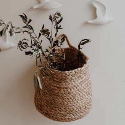 Storage basket made of jute medium (PU = 6 pieces)