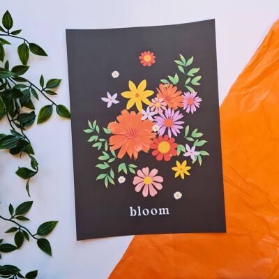 A4 Bloom Art Print