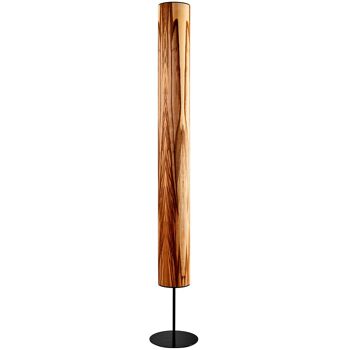 Lampadaire Arbor | Lampe en placage de bois noyer satiné - noir 4