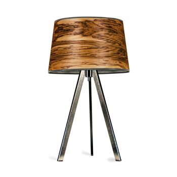 Lampe de table Attique | Placage bois frêne olivier grain - grain 1