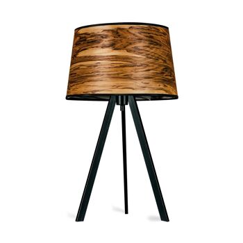 Lampe de table Attique | Placage bois frêne olivier grain - grain 2