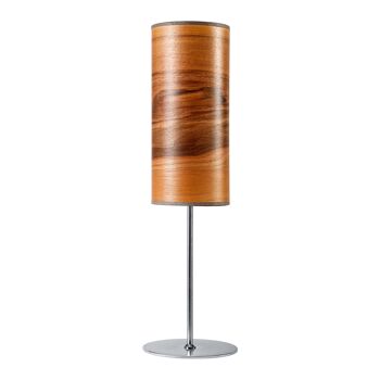 Lampe de table Arboreus | Placage bois noyer européen - noir 2