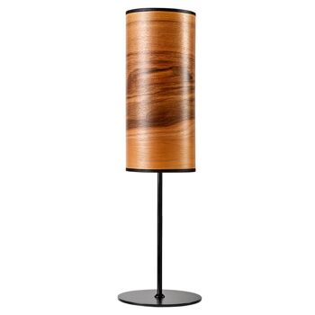 Lampe de table Arboreus | Placage bois noyer européen - noir 3