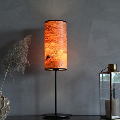 Arboreus table lamp | Wood veneer olive ash grain - grain 0079