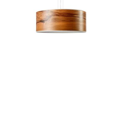 Discus ceiling light | European veneer shade. walnut 35cm -