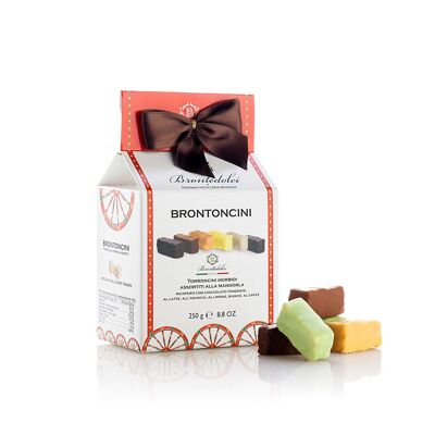 Brontoncini - 250 gram almond nougats