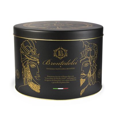 Pistachio and chocolate Panettone from Modica 1 kg